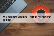电子科技大学研究生院（桂林电子科技大学研究生院）